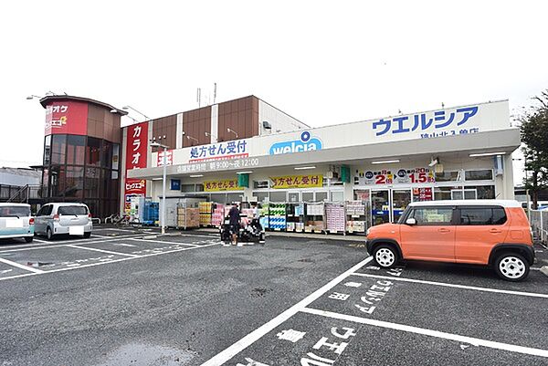 ウエルシア狭山北入曽店まで317m