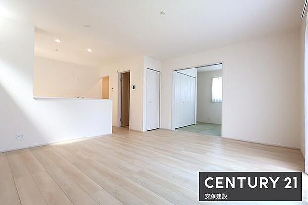 【 リビング / 16帖 】家族みんながゆったりくつろげそうなLDK一日の大半を過ごす部屋だからこそ過ごしやすい空間にこだわりたいですね!