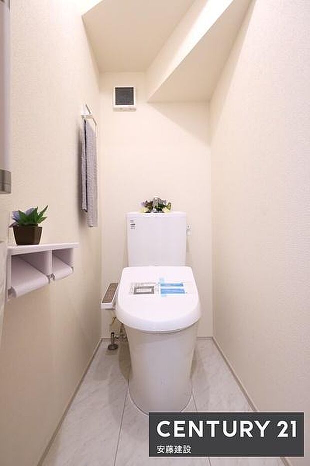 【　トイレ　/　toilet　】ウォッシュレット付きトイレ