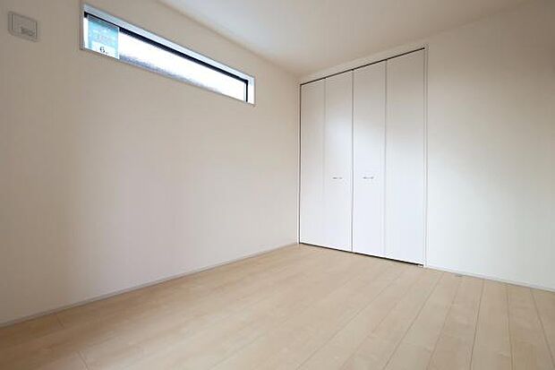 【　子ども部屋　/　6帖　】お好きな家具を自由にレイアウトできる広さの洋室クローゼット完備