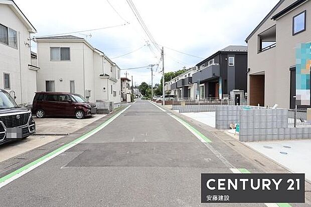 【　前面道路　】南東側約6ｍ公道