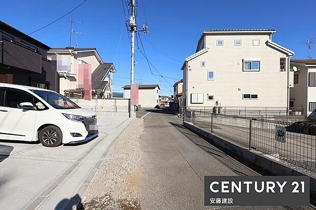 【　前面道路　】南東側約4ｍ公道