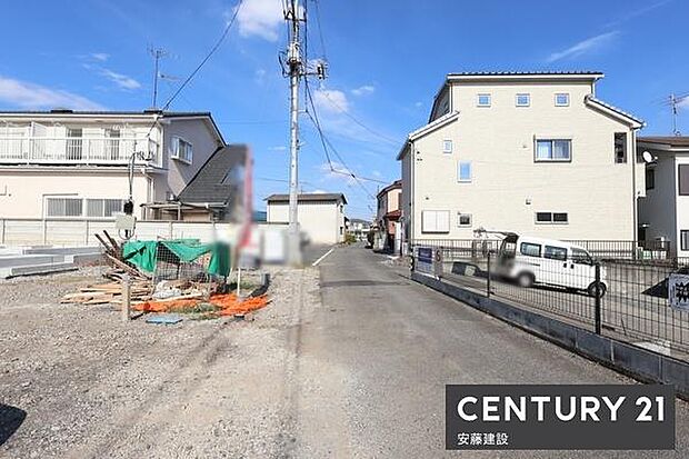 【　前面道路　】南東側約4ｍ公道