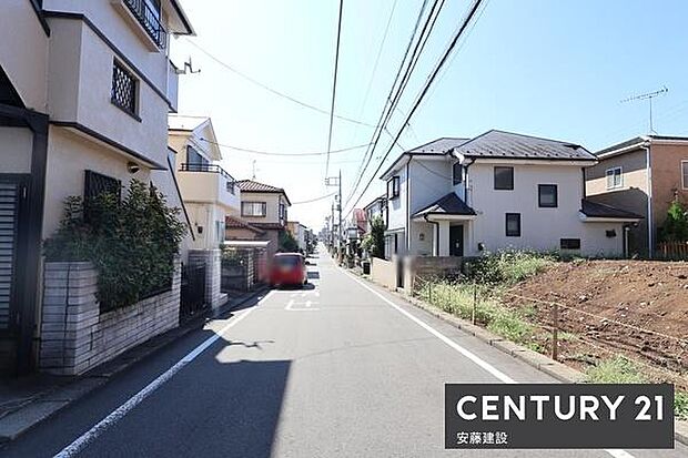 【　前面道路　】東約6ｍ公道