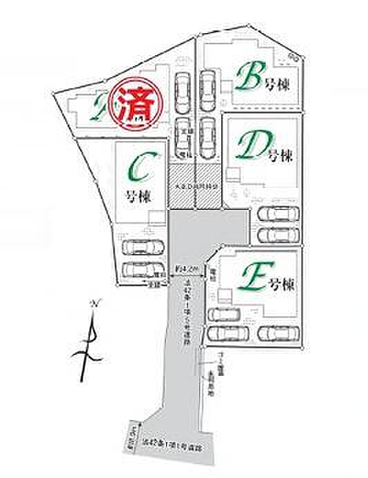 全5棟、C号棟です