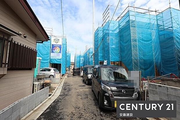 【 前面道路 】約4.2m私道