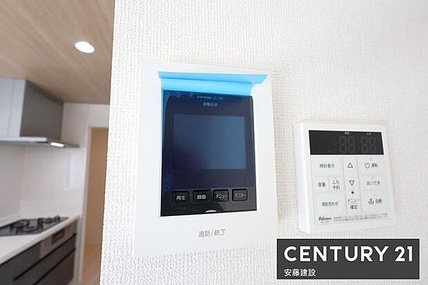 【　設備　】防犯面安心のTVモニター付きインターホン完備