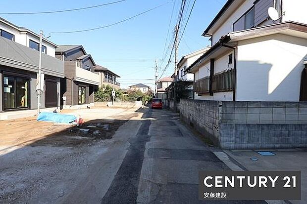 【 前面道路 】南側約4m私道