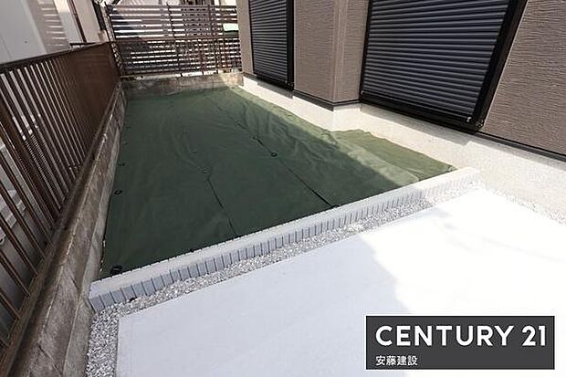 【　庭　/　Garden　】物置やお庭としても活用できるスペース