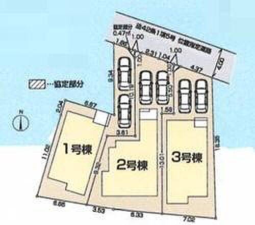 全3棟、1号棟です