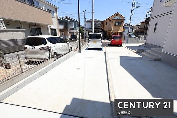 【　駐車場　/　parking　】駐車2台可能なスペース