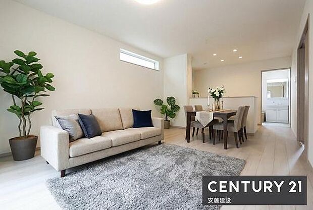 スーパーまで徒歩6分、小学校まで徒歩11分！毎日のお買い物もしやすい便利な環境※家具や小物はCGによるイメージです。