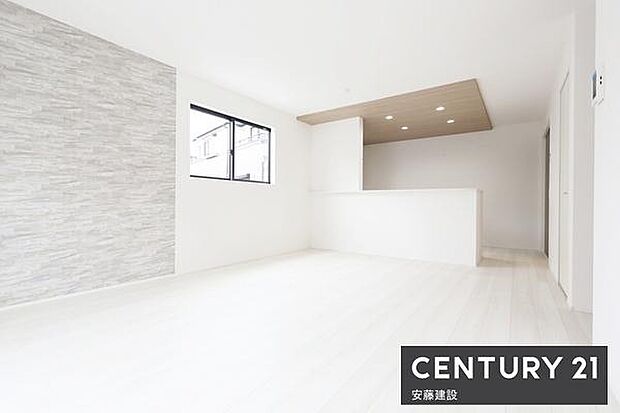 【 リビング / 16.5帖 】明るくあたたかな、しっかりとした広さのリビング一日の大半を過ごす部屋だからこそ過ごしやすい空間にこだわりたいですね!