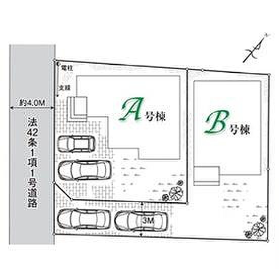 全2棟、B号棟です