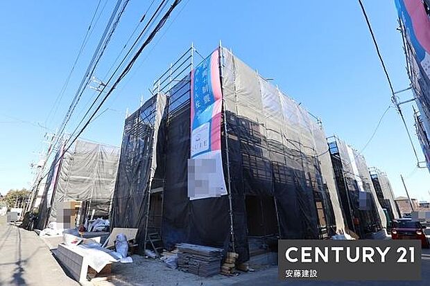 開放的な三方角地