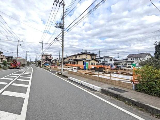【　前面道路　】北側約15.5ｍ公道