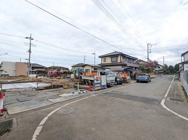 【　前面道路　】南側約6ｍ公道