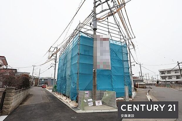 全8区画の新規開発分譲!前面6mで駐車もしやすく、新規コミュニティーで生活しやすい立地