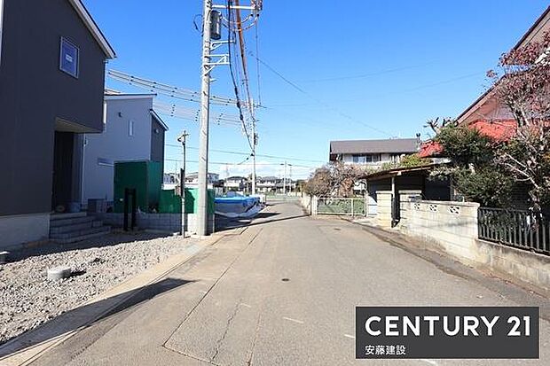 【 前面道路 】東側約6m市道