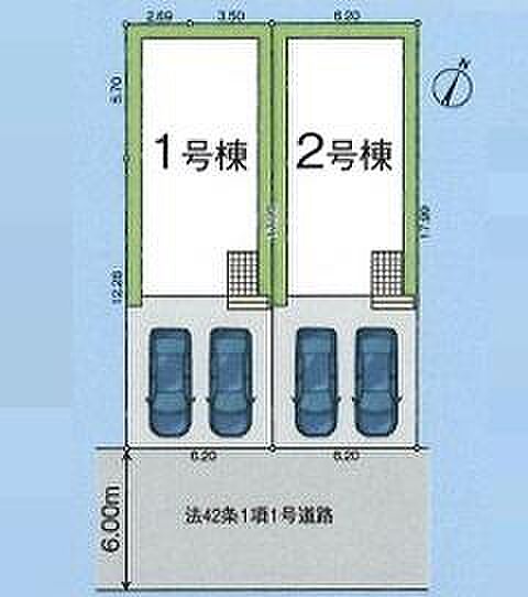 全2棟、2号棟です