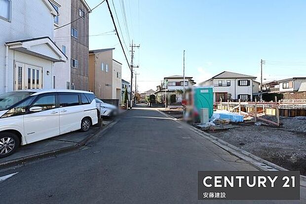 【　前面道路　】南側約5ｍ公道