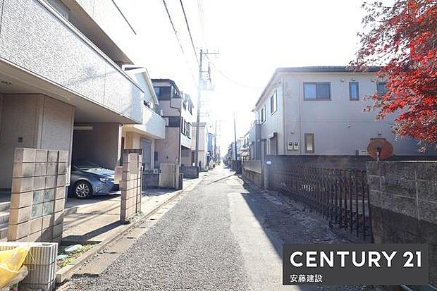 【　前面道路　】南西側約4ｍ公道