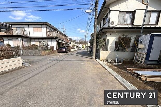 【 前面道路 】南西側約5.93m公道
