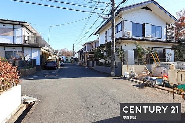 【 前面道路 】南西側約5.93m公道