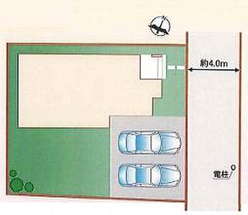 敷地約46坪！南側のお庭も広々
