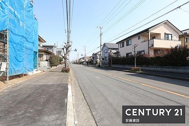 【 前面道路 】東側16m公道