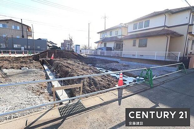 約50坪のゆとりある敷地