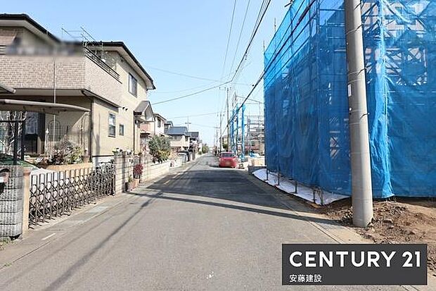 【 前面道路 】西側約6m公道