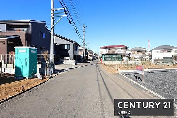 【 前面道路 】東側約5.89m公道