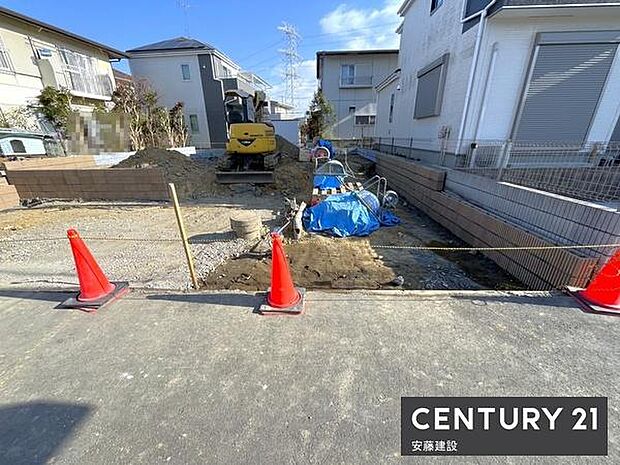 ガーデニングや物置も置けるゆとりのスペース