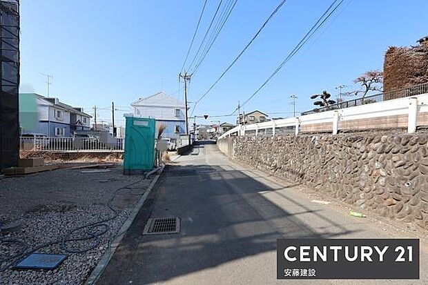 【 前面道路 】北側約4.3m公道