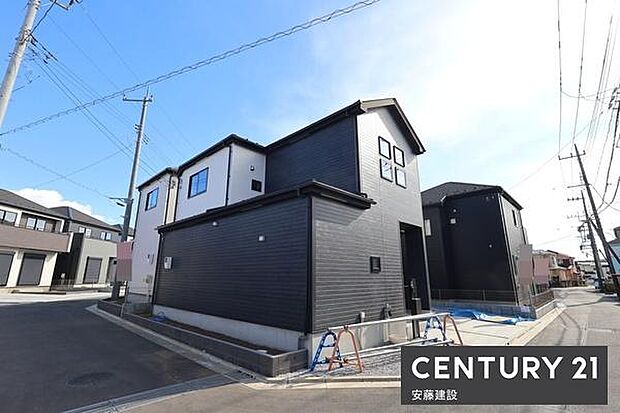 【　前面道路　】南西側約4ｍ公道・北西側約4.2ｍ新設道路