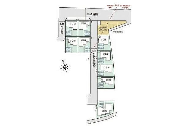 全9棟、4号棟です