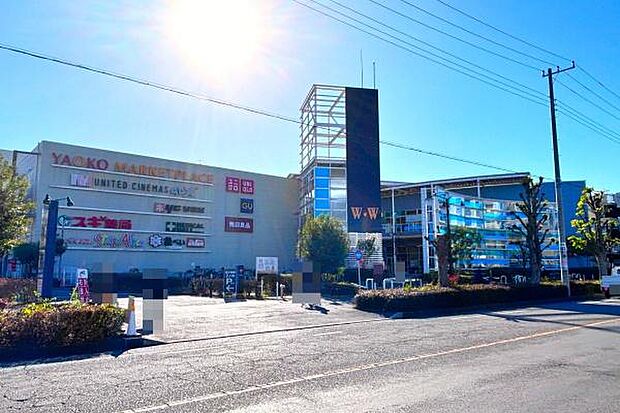 ワカバウォークまで2371m