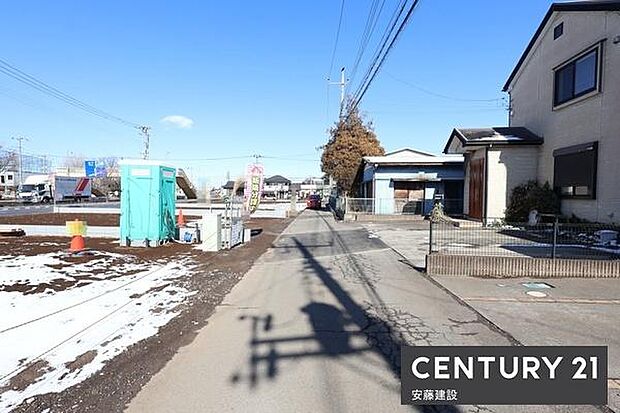 【 前面道路 】東側約4m公道