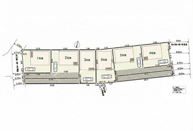 全6棟、1号棟です