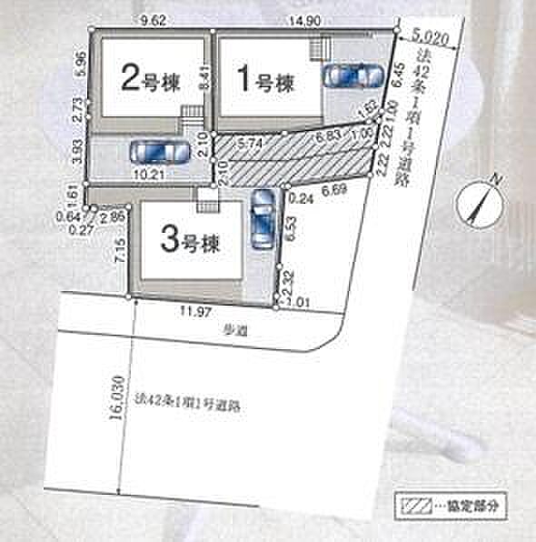 全3棟、2号棟です