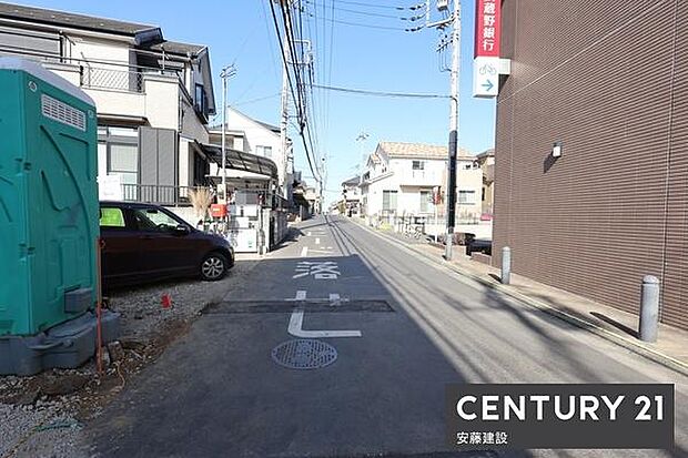 【 前面道路 】東側約5m公道