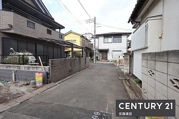 【 前面道路 】南東側約4m公道