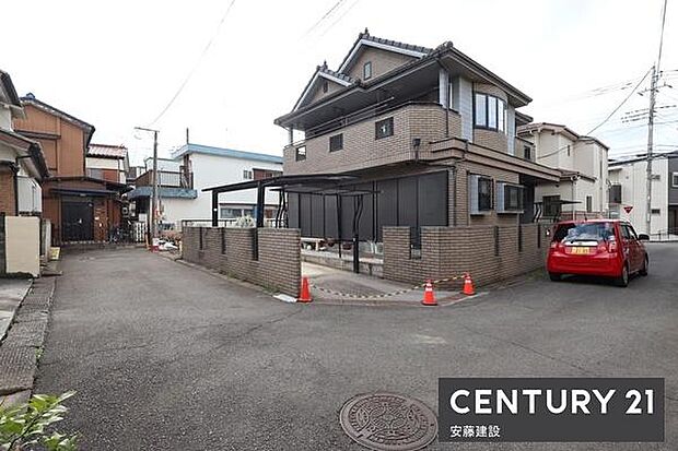 【 前面道路 】前面道路は行き止まりのため、通過車両が少なく静かです。