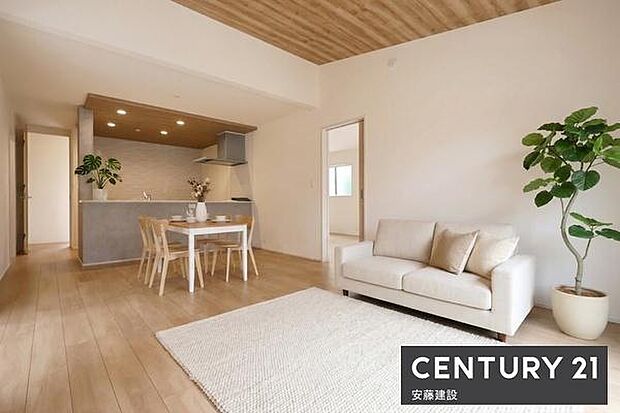 バス停まで徒歩約2分で、通勤・通学やお出かけに便利な環境!※家具や小物はCGによるイメージです。