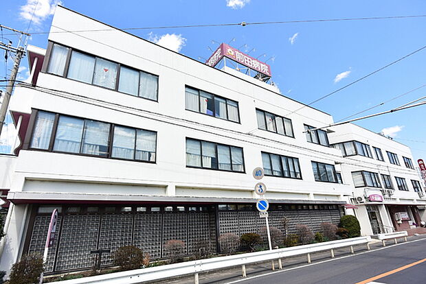 医療法人社団グロリア会前田病院まで535m、内科・呼吸器科・消化器科・外科・整形外科・皮膚科・肛門科・アレルギー科他