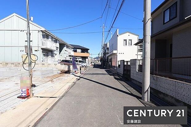 【 前面道路 】東側4m公道