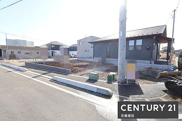 駐車のしやすい北東角地