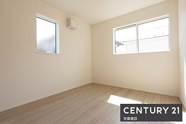 【 子供部屋 / 5.46帖 】明るくゆとりのある広さのお部屋!収納完備