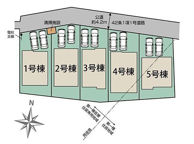 全5棟、3号棟です